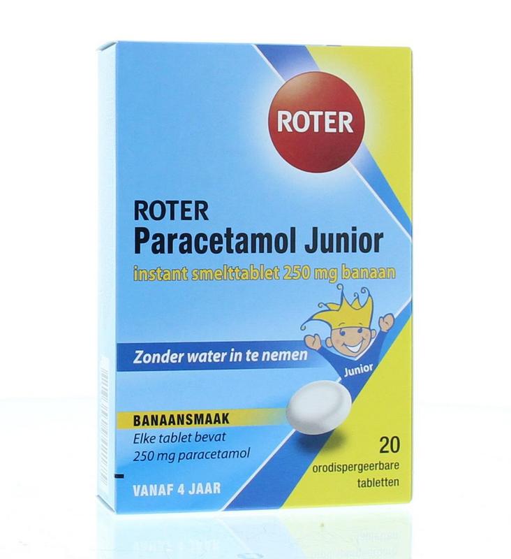 Paracetamol 250 junior 20tb