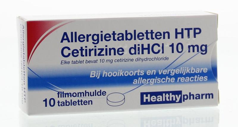 Cetirizine diHCl 10 mg 10tb