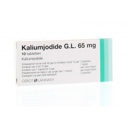 Kaliumjodide 65 mg 10tb