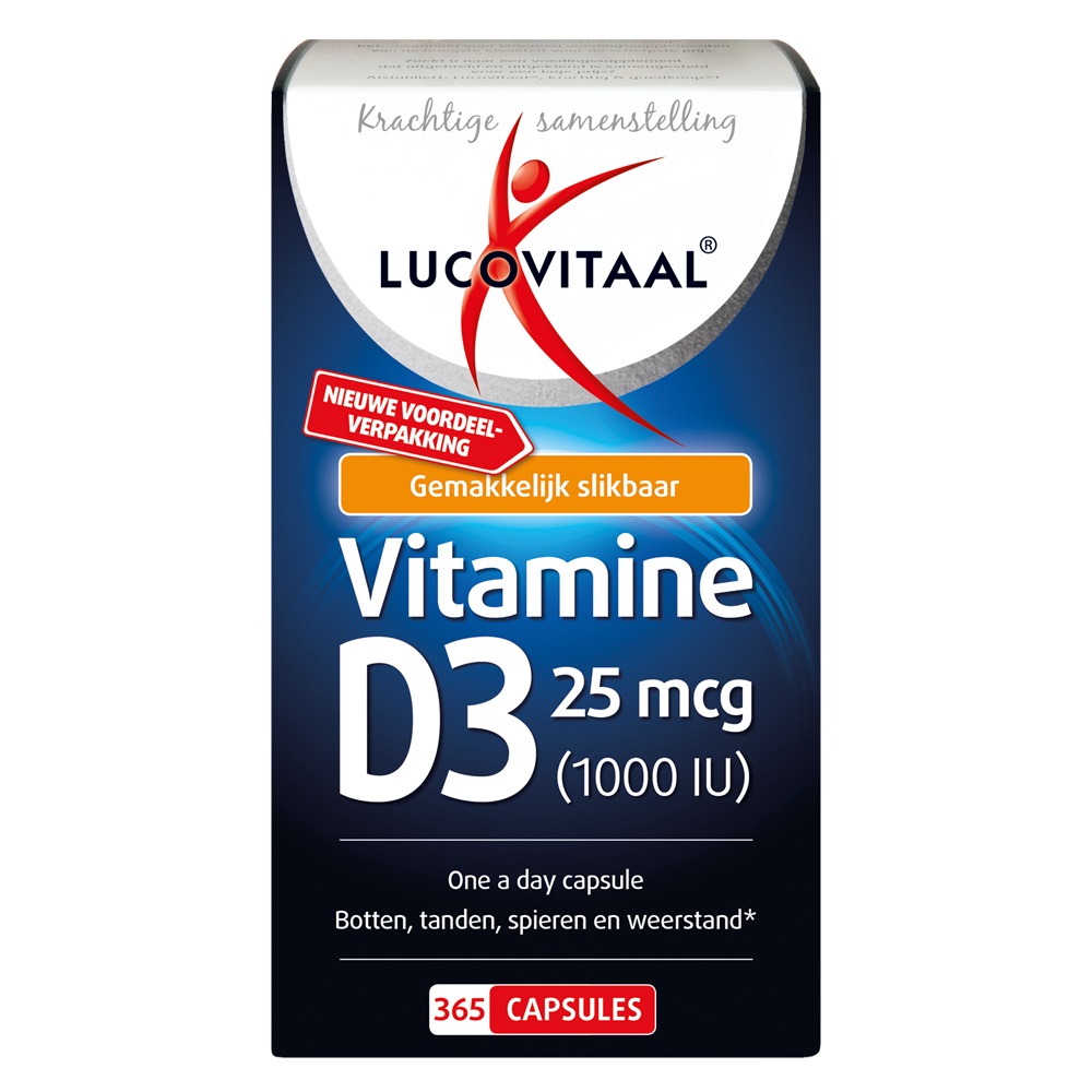 Vitamine D3 25mcg 365ca