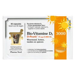 Bio-Vitamine D3 3000IE D pearls 80ca