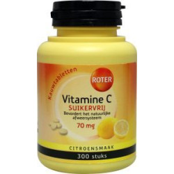 Vitamine C 70 mg suikervrij 300kt