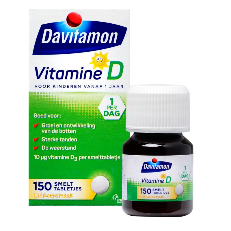 Vitamine D kind smelttablet 150tb