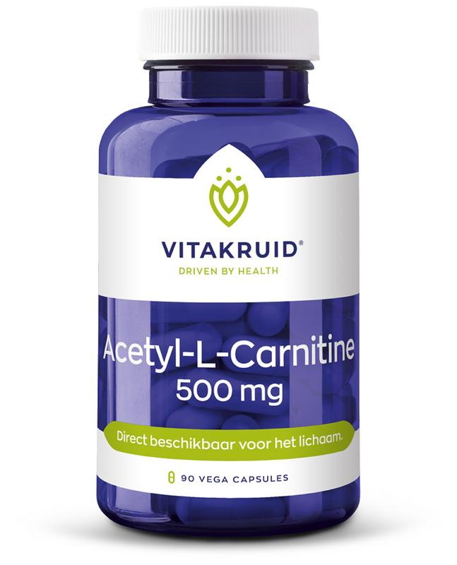 Acetyl-L-Carnitine 500mg 90vc