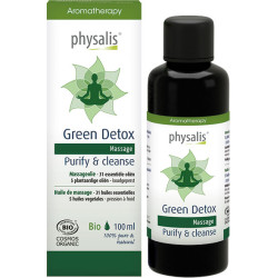 Massageolie green detox bio...