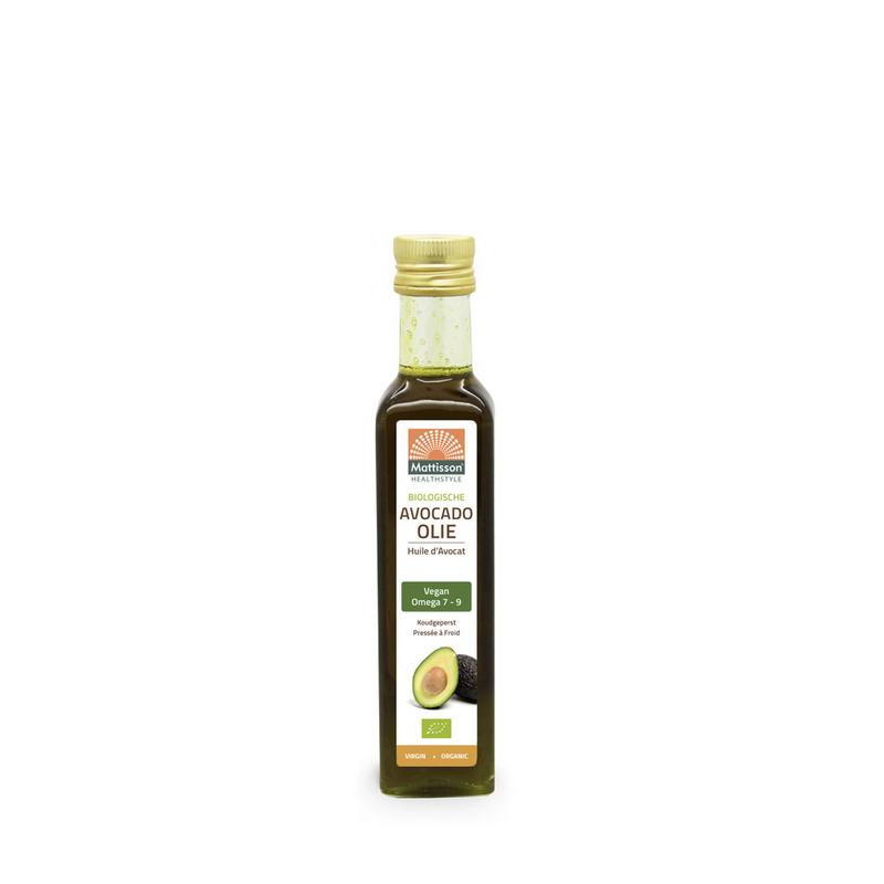 Biologische avocado olie virgin koudgeperst bio 250ml