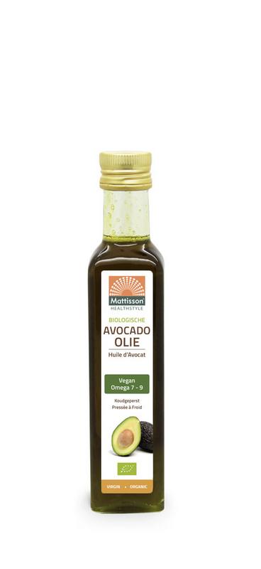 Biologische avocado olie virgin koudgeperst bio 250ml