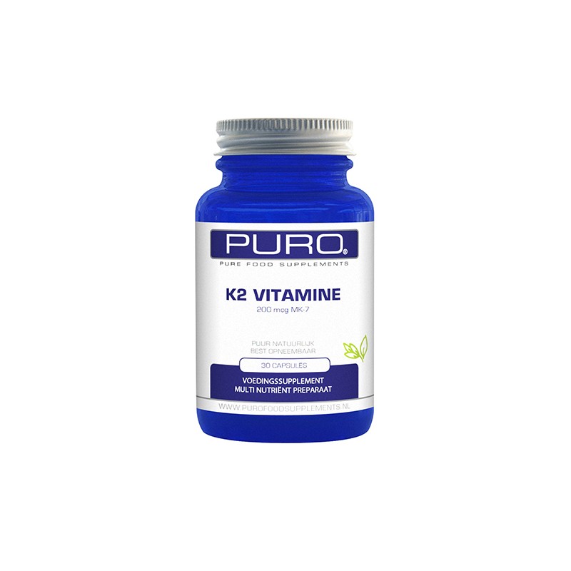 Puro K2 Vitamine 30 Caps