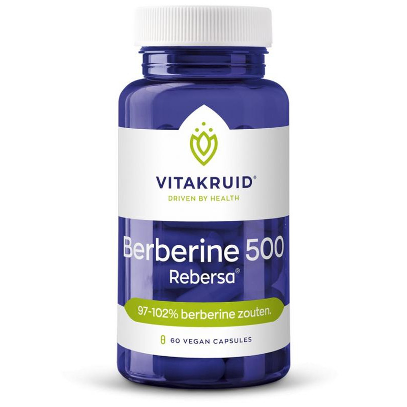 Berberine 500 Rebersa 97-102% berberine zouten 60vc