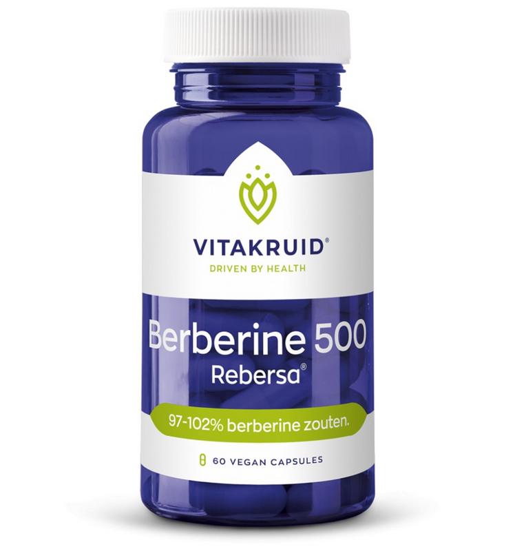 Berberine 500 Rebersa 97-102% berberine zouten 60vc