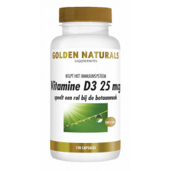 Vitamine D3 25mcg 120sft