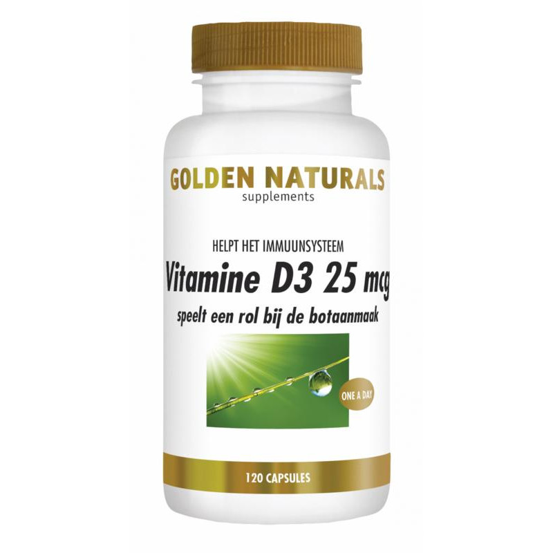 Vitamine D3 25mcg 120sft