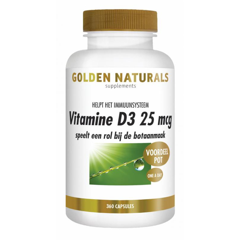 Vitamine D3 25mcg 360sft