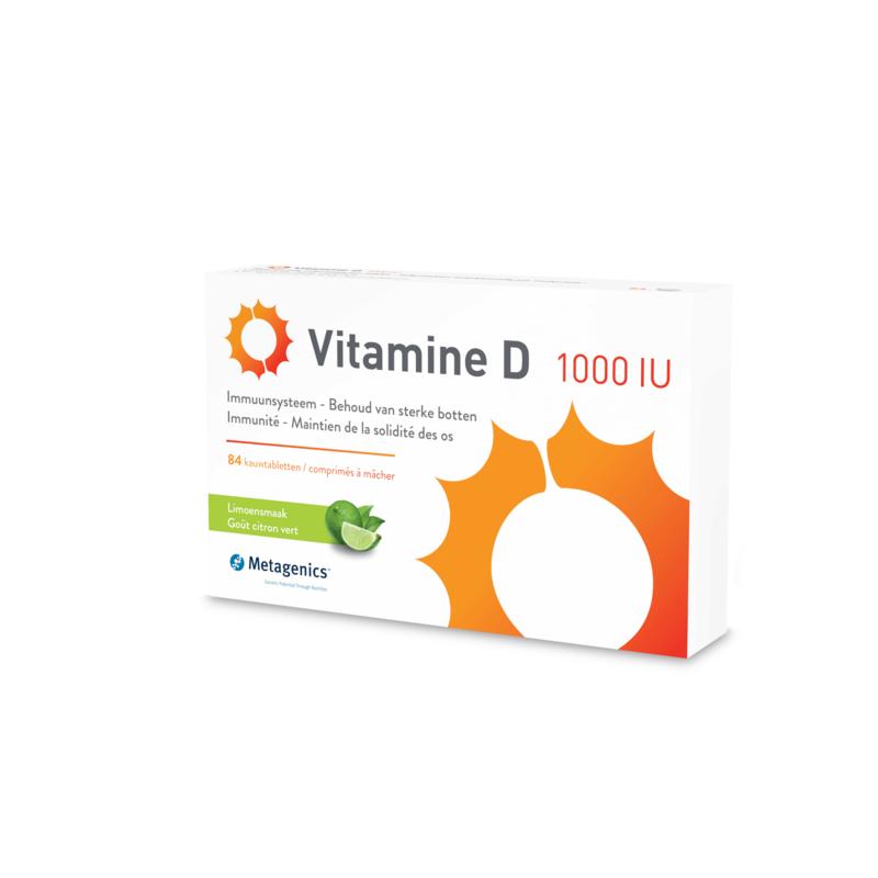 Vitamine D 1000IU 84kt