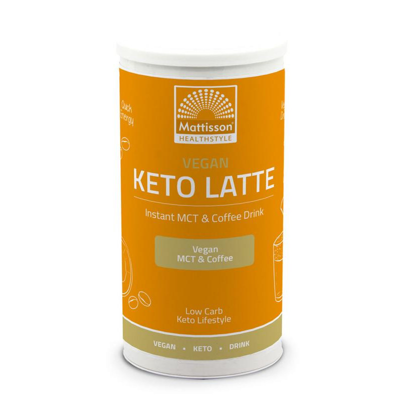 Vegan keto latte instant MCT & coffee drink 200g