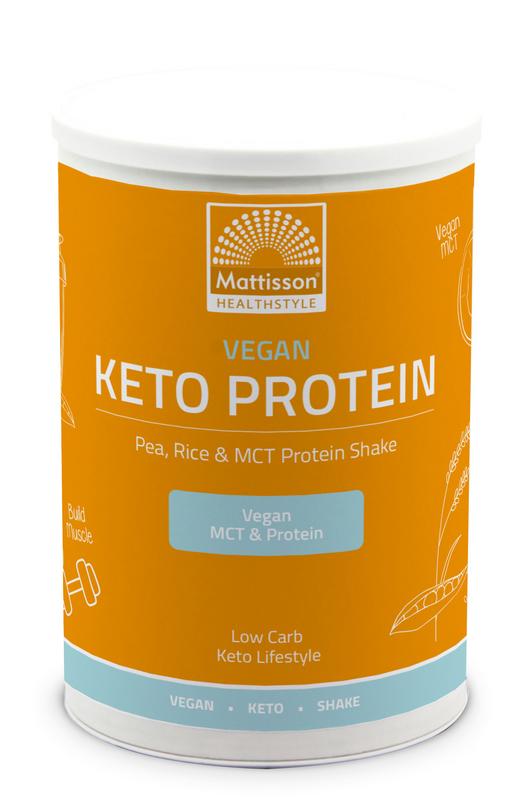 Vegan Keto protein shake - pea, rice & MCT 350g