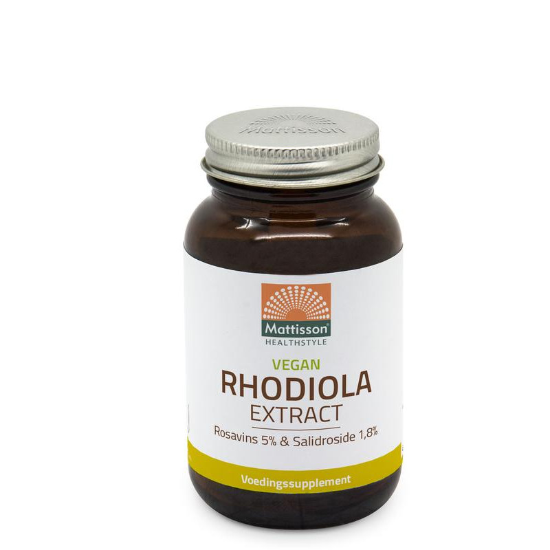 Rhodiola extract 5% rosavins vegan 60vc