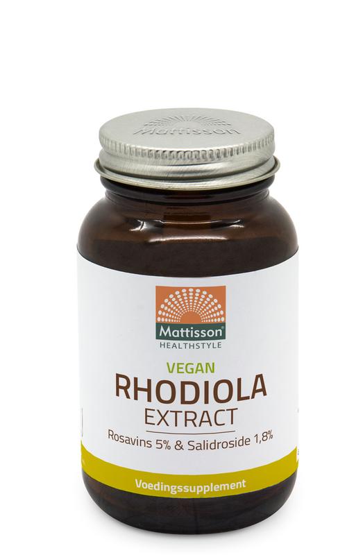 Rhodiola extract 5% rosavins vegan 60vc
