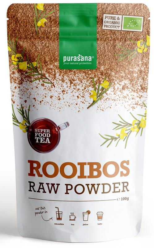 Rooibos thee poeder vegan bio 100g