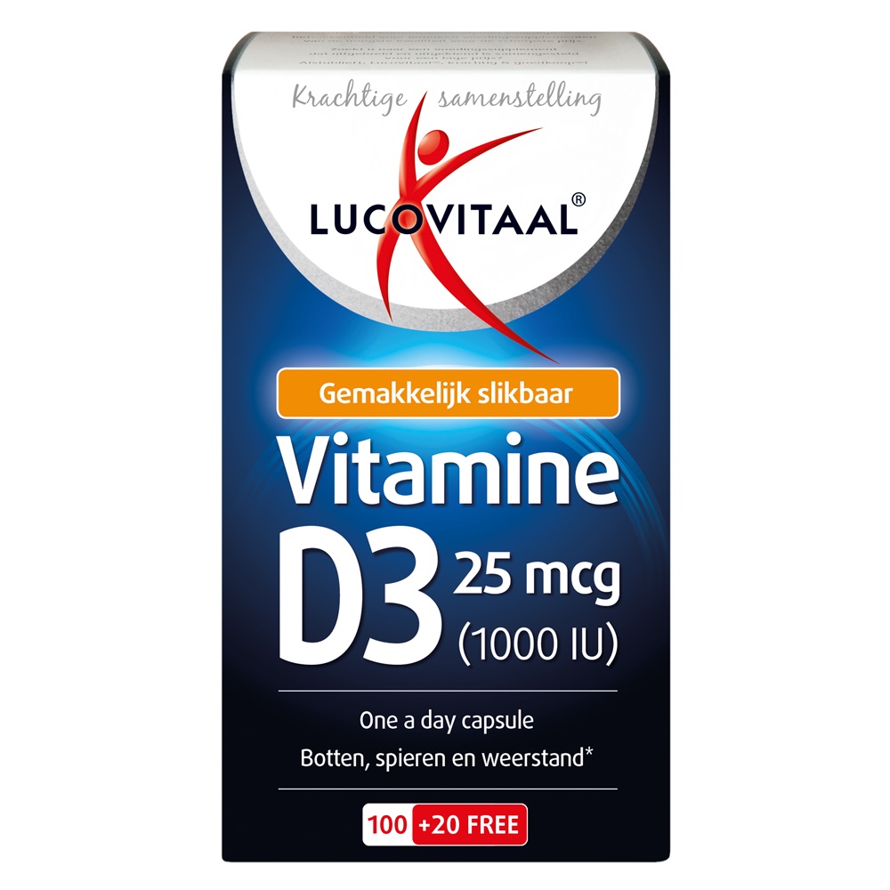 Vitamine D3 25mcg 120ca