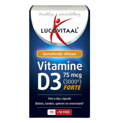Vitamine D3 75mcg 70ca