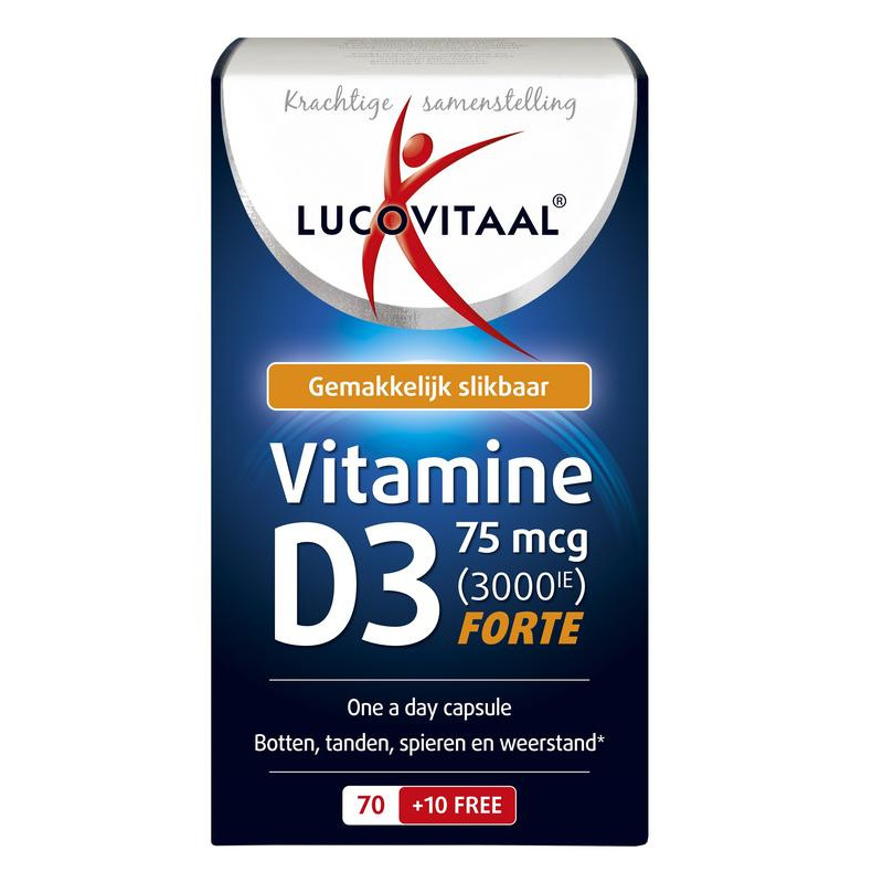 Vitamine D3 75mcg 80ca