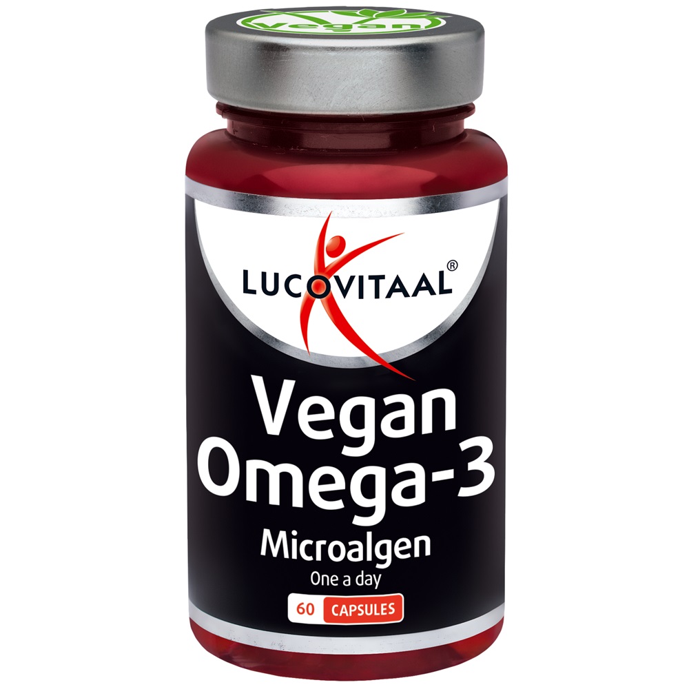 Omega-3 microalgen vegan 60ca