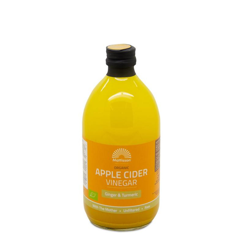 Apple cider vinegar ginger&turmeric appelazijn bio 500ml