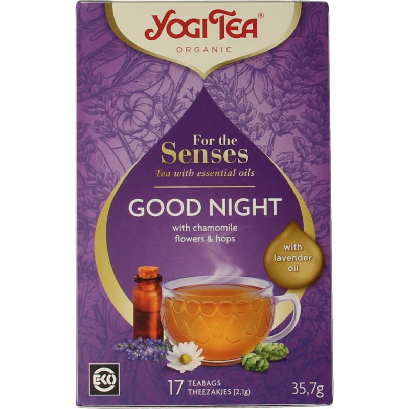 Tea for the senses good night bio 17st