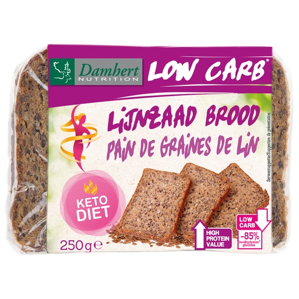 Lijnzaadbrood low carb 250g