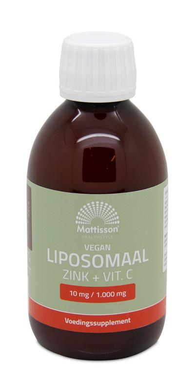 Liposomaal zink + vitamine C 250ml