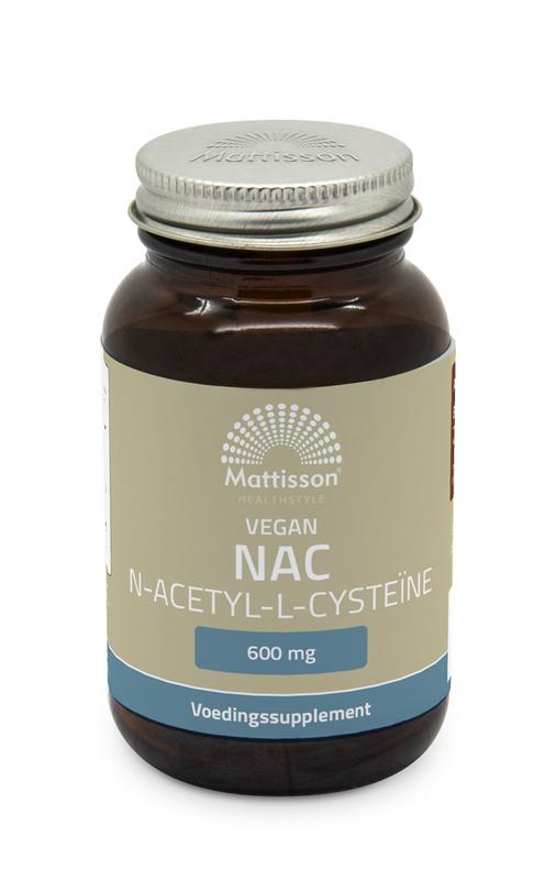 NAC n-acetyl-l-cysteine 600mg 60vc