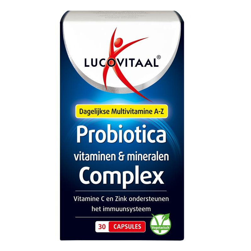 Probiotica vitamine & mineralen complex 30ca