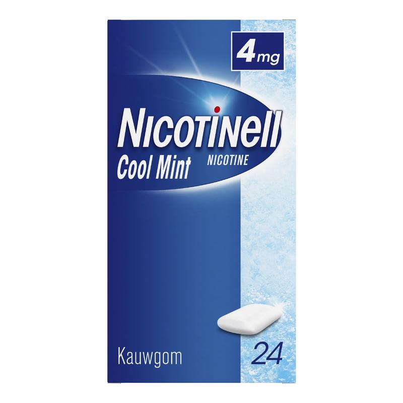 Kauwgom cool mint 4 mg 24st