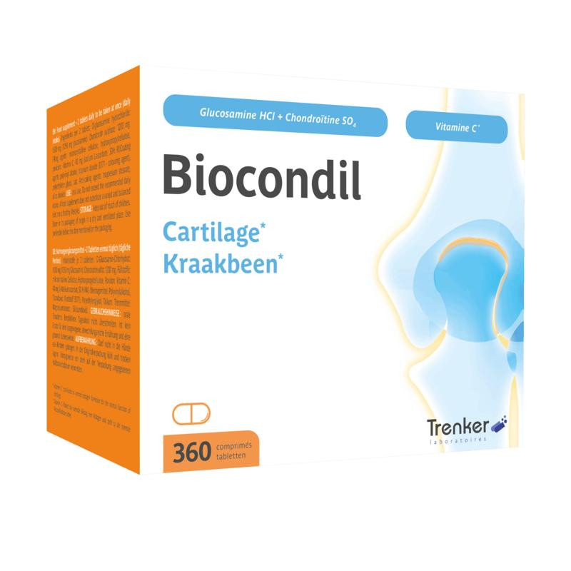 Biocondil chondroitine/glucosamine met vitamine C 360tb