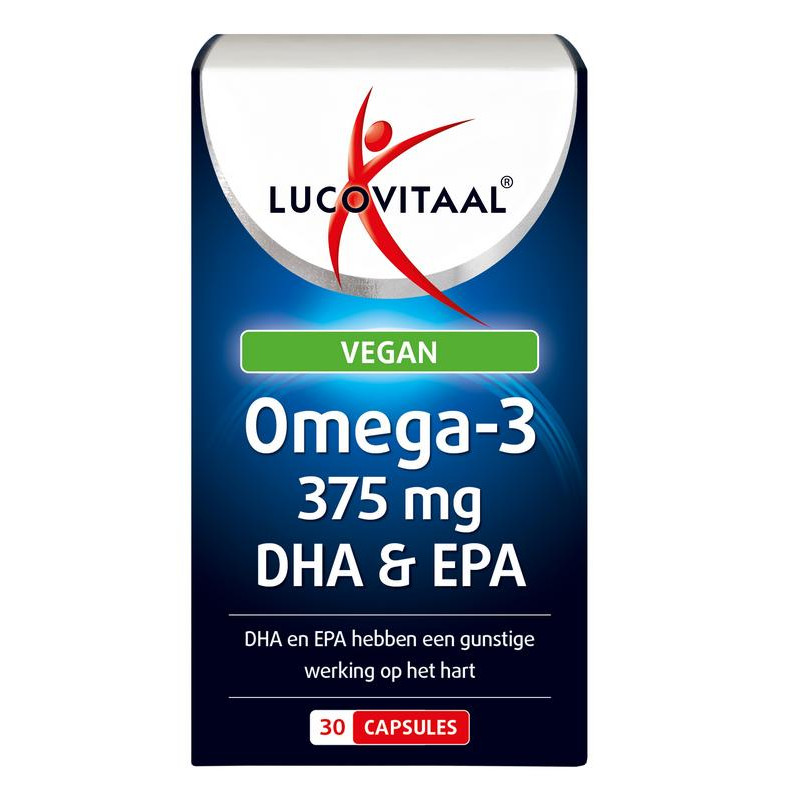 Omega 3 375mg EPA & DHA vegan 30ca