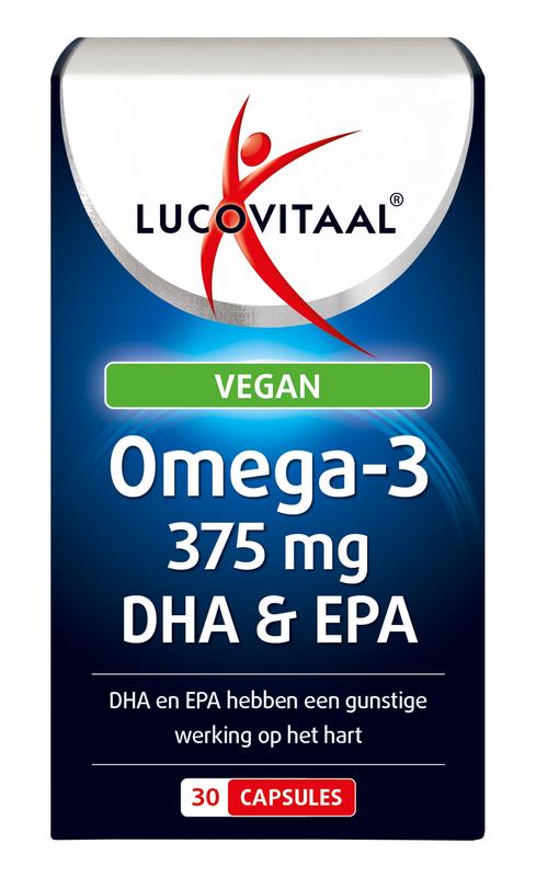 Omega 3 375mg EPA & DHA vegan 30ca