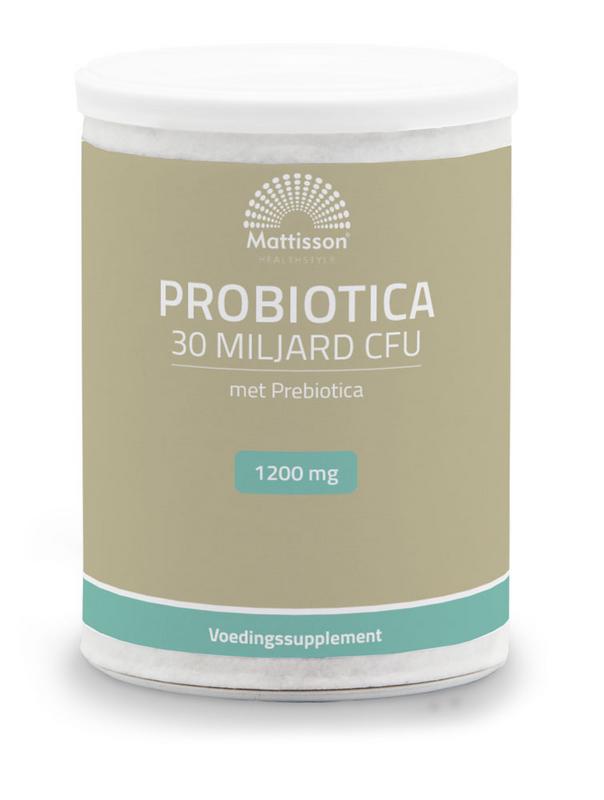 Probiotica poeder 30 miljard CFU met prebiotica 125g