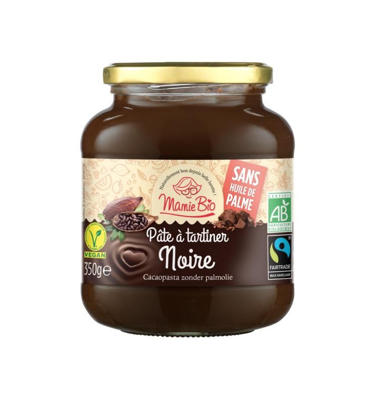Chocoladepasta puur cacao bio 350g