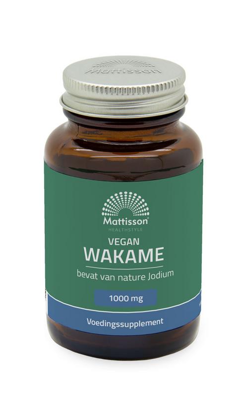 Wakame 1000mg - bevat van nature jodium 60vc
