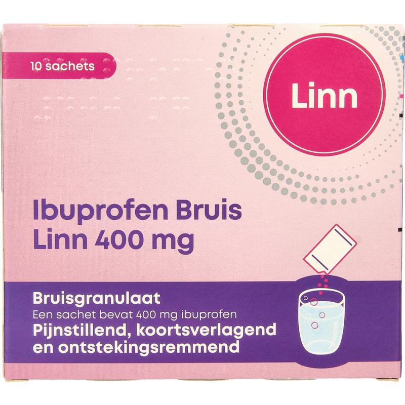 Ibuprofen bruisgranulaat 400mg 10sach