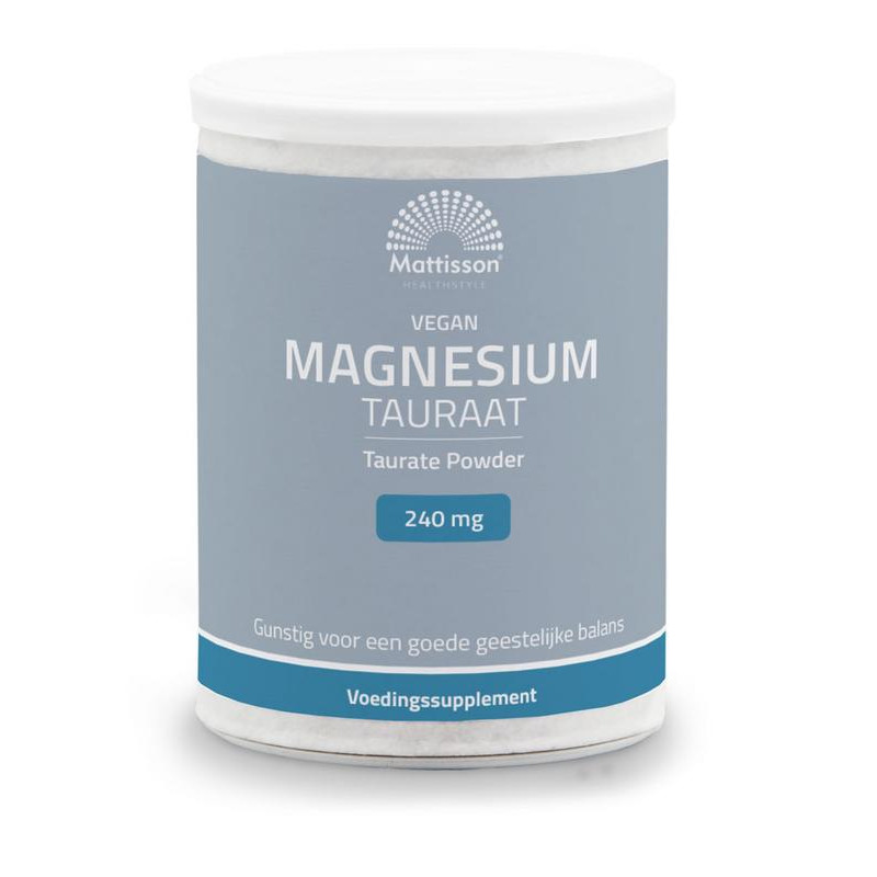 Magnesium tauraat poeder vegan 250g