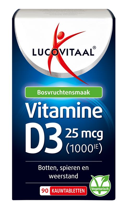 Vitamine D3 25mcg 90kt