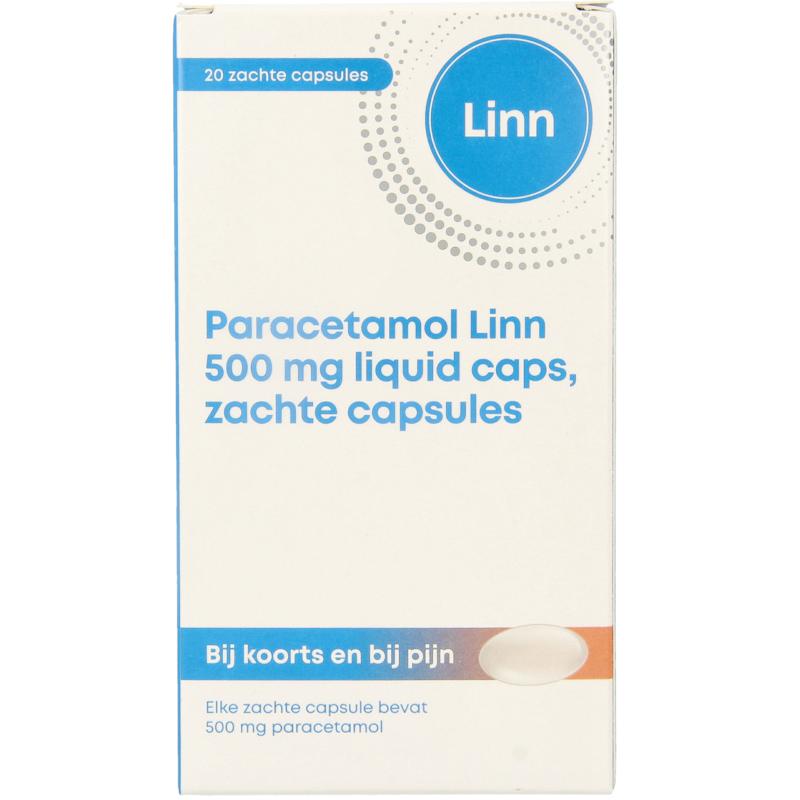 Paracetamol 500mg liquid caps 20ca