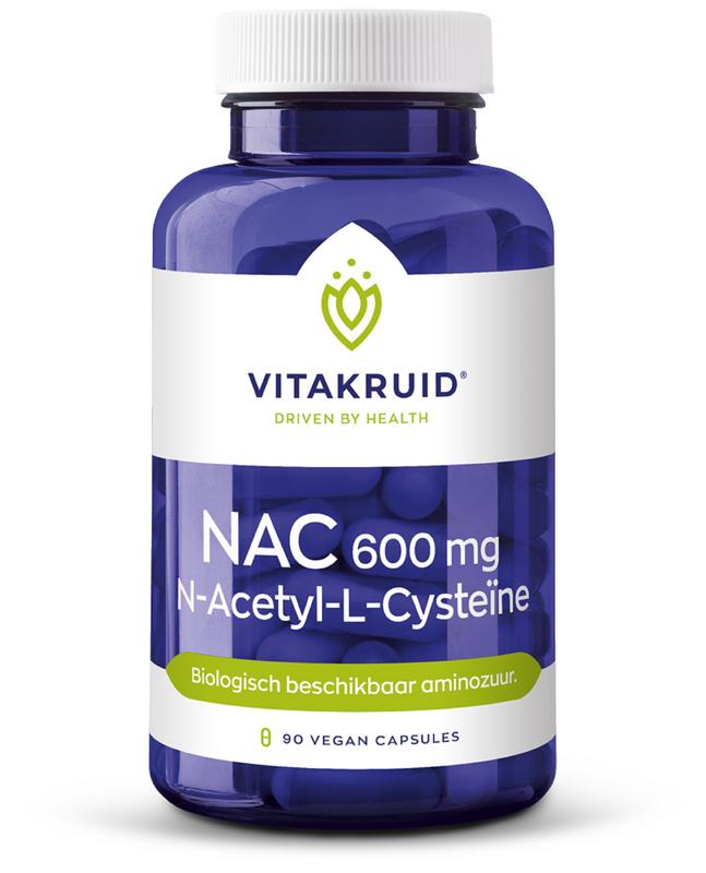 NAC 600 mg N-Acetyl-L-Cysteine 90vc