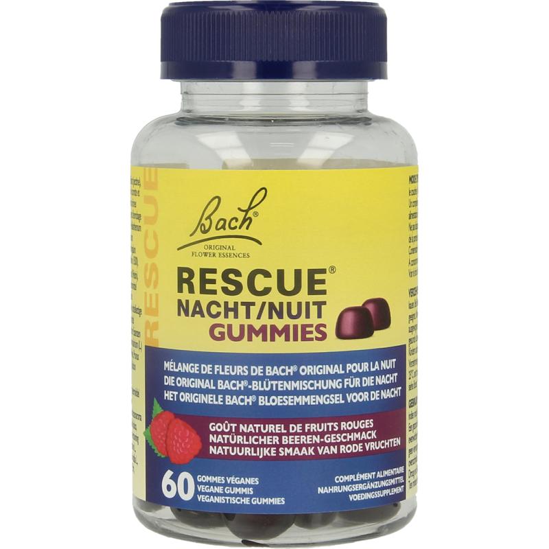 Rescue gummies nacht 60st