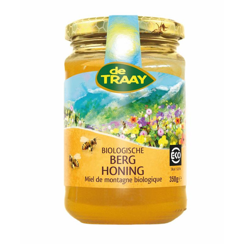 Berg honing eko bio 350g