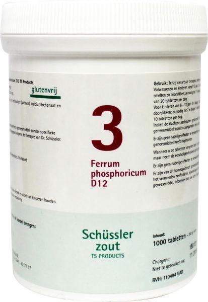 Ferrum phosphoricum 3 D12 Schussler 1000tb