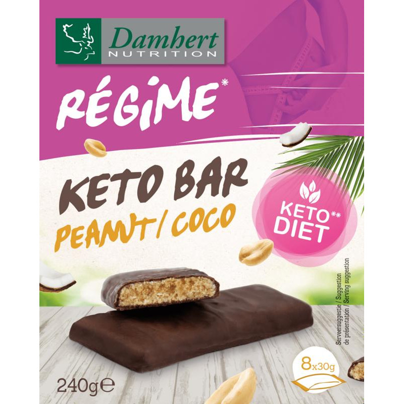 Regime keto bar peanut coco 240g