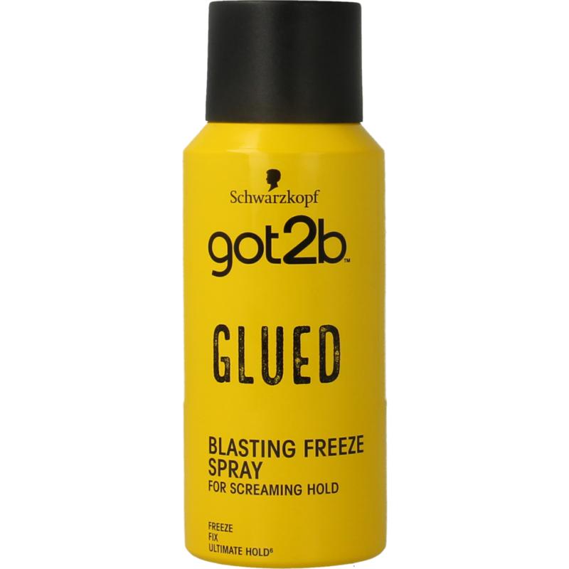 Glued blasting freeze hairspray mini 100ml